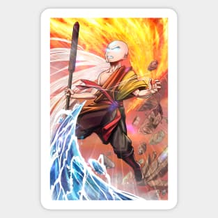 Avatar Aang Sticker